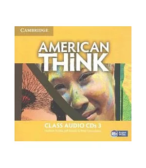 American Think 3 Class Audio CDs (3)