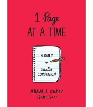 1 Page at a Time - Red: A Daily Creative Companion