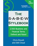 The Sabew Stylebook: 2,500 Business and Financial Terms Defined and Rated