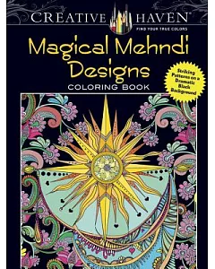 Magical Mehndi Designs: Striking Patterns on a Dramatic Black Background