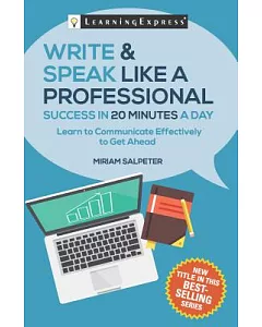 Write & Speak Like a Professional in 20 Minutes a Day