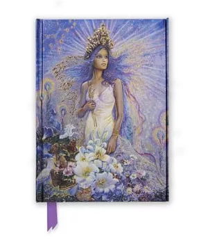 Virgo by Josephine Wall Foiled Journal