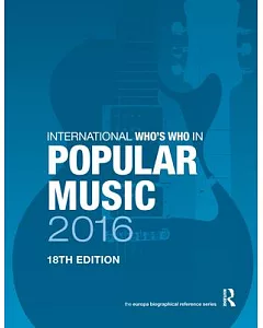 The International Who’s Who in Classical / Popular Music Set 2016