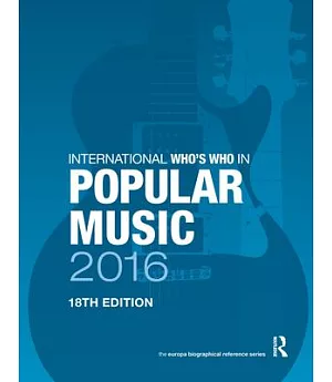 The International Who’s Who in Classical / Popular Music Set 2016