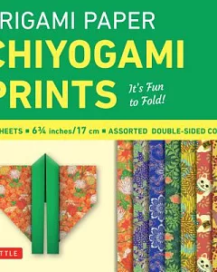 Origami Paper Chiyogami Prints 6 3/4 Inch 48 Sheets: It’s Fun to Fold!