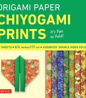 Origami Paper Chiyogami Prints 6 3/4 Inch 48 Sheets: It’s Fun to Fold!