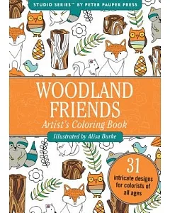 Woodland Artist’s Coloring Book