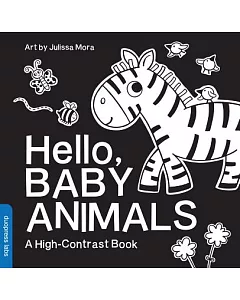 Hello, Baby Animals: A High-Contrast Book