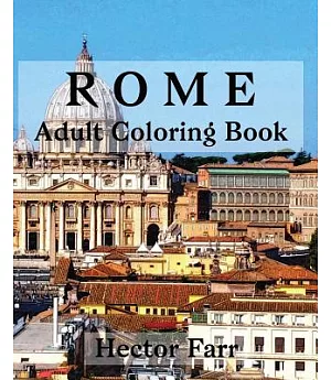 Rome Adult Coloring Book