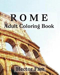 Rome Adult Coloring Book