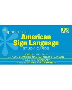 sparknotes American Sign Language Study Cards