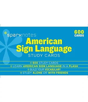 Sparknotes American Sign Language Study Cards