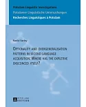 Optionality and Overgeneralisation Patterns in Second Language Acquisition: Where Has the Expletive Ensconced Itself?