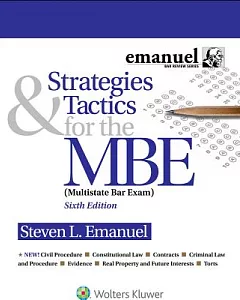 Strategies & Tactics for the MBE (Multistate Bar Exam)