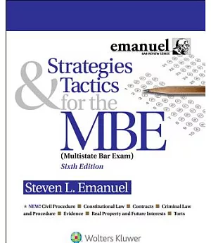 Strategies & Tactics for the MBE (Multistate Bar Exam)