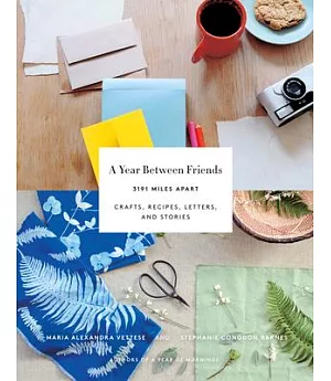 A Year Between Friends: 3191 Miles Apart: Crafts, Recipes, Letters, and Stories