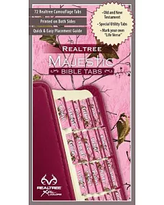 Realtree Pink Camo Bible Tabs
