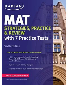 MAT: Strategies, Practice, and Review