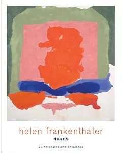 Helen frankenthaler Notes: 20 Notecards and Envelopes