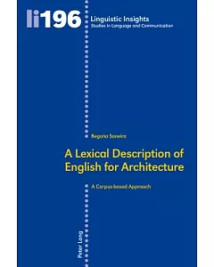 A Lexical Description of English for Architecture: A Corpus-based Approach
