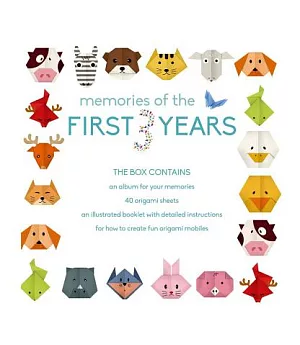 Memories of the First 3 Years (Boy): Album With Origami Mobile Kit - Boy