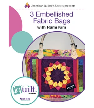 3 Embellished Fabric Bags