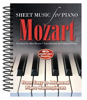 Wolfgang Amadeus Mozart Sheet Music for Piano: From Easy to Advanced, over 25 Masterpieces