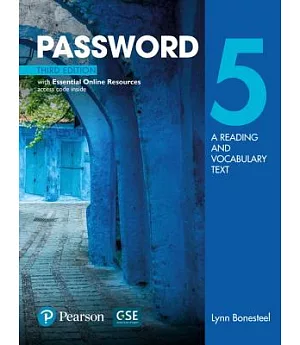 Password 5: A Reading and Vocabulary Text, With Essential Online Resources
