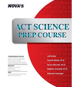Act Science Prep Course: Six Full-Length Tests