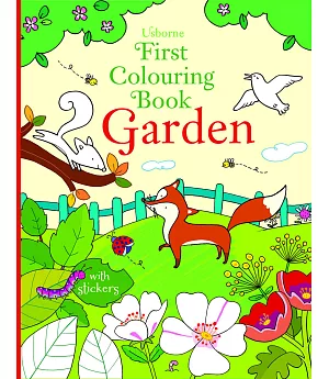 First Colouring Book Garden
