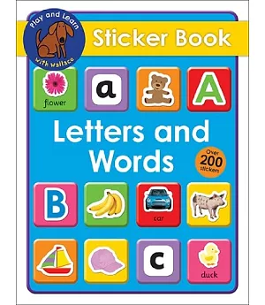 Letters & Words Stickers: Play & Learn