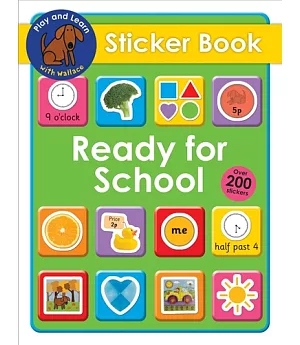 Ready for School Stickers: Play & Le