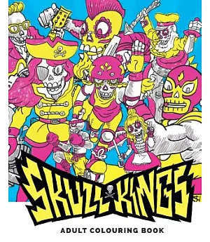 Skull Kings: Adult Colouring Book