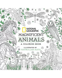 National Geographic Magnificent Animals: A Coloring Book