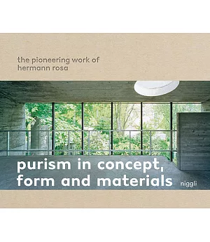 The Pioneering Work of Hermann Rosa: Purism in Concept, Form and Materials