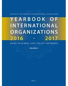 Yearbook of international Organizations 2016-2017: Statistics, Visualizations, and Patterns