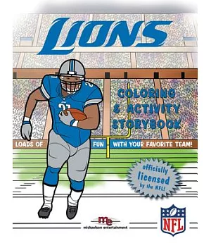 Detroit Lions Coloring & Activity Storybook