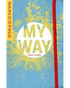My Way Marco Polo Travel Journal Citymap Cover