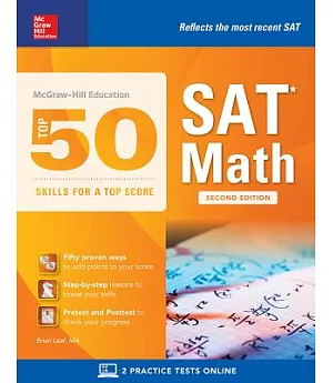 McGraw-Hill Education Top 50 Skills for a Top Score: SAT Math