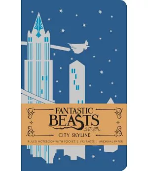 Fantastic Beasts and Where to Find Them Ruled Notebook 2《怪獸與牠們的產地》筆記本_B款