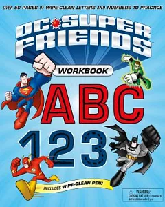 dc Super Friends Workbook ABC 123