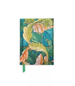Acanthus by William Morris Foiled Pocket Journal