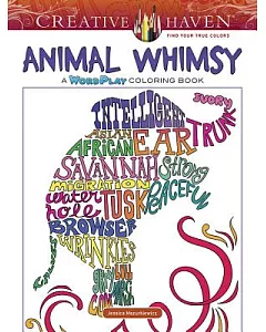 Animal Whimsy: A Wordplay Coloring Book