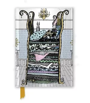 Peacock: Princess and the Pea - Foiled Journal