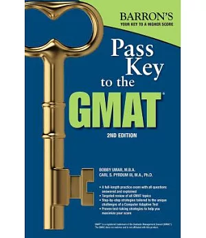 Barron’s Pass Key to the GMAT