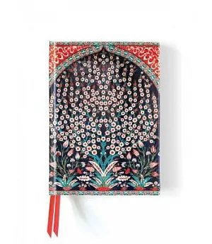 Turkish Wall Tiles Foiled Notebook