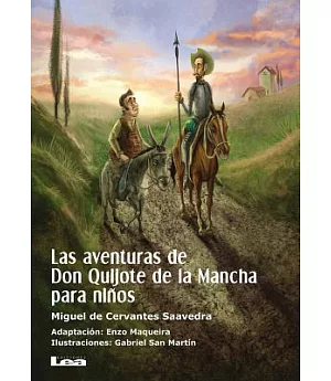 Las aventuras de Don Quijote de la Mancha para niños