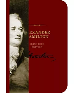 Alexander Hamilton Leather Notebook