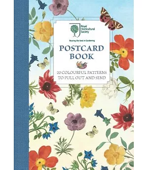 Royal Horticultural Society Postcard Book: 20 Colourful Patterns to Pull Out and Send