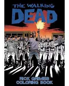 The Walking Dead: Rick Grimes Adult Coloring Book
